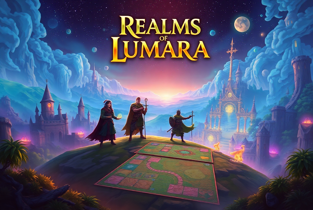 Ilustração de Reinos de Lumária